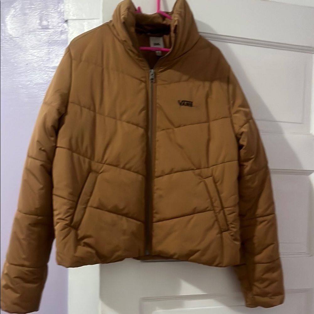 Vans Brown Puffer Jacket